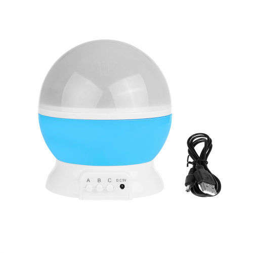 Brand New!!! 360° Rotating LED Starry Night Sky Projector Lamp