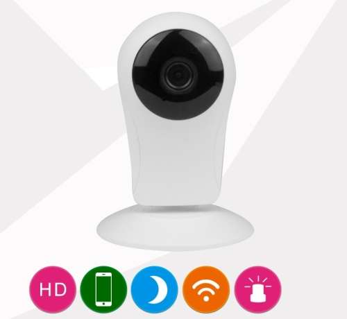 Intelligent IP Camera - Cloud Storage - HD - WiFi - Motion Detection - Pan & Tilt - Remote Switch