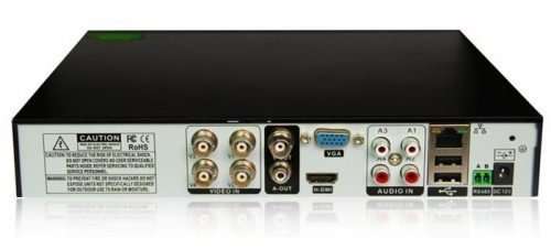 4 Channel Security Surveillance DVR - incl Remote, Power Supply and Mouse