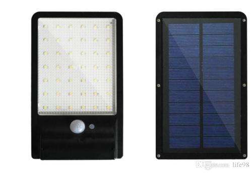 42 LED 20W Solar Power Street Light, PIR Motion Sensor, Waterproof, Night Sensor & Eco-friendly