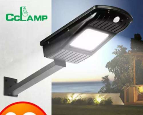 30W LED Solar Power Street Light, PIR Motion Sensor, Waterproof, Night Sensor & Eco-friendly