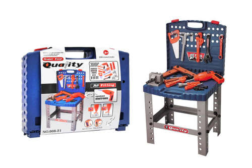 GREAT X-Mas GIFT!!! Kids Portable Workbench Tool Set