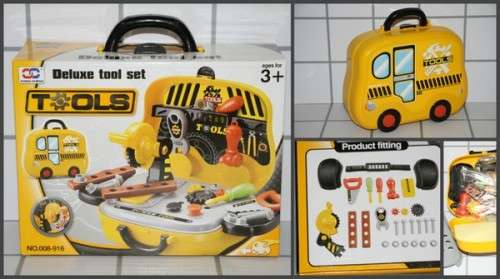 GREAT X-Mas GIFT!!! Kids Deluxe Tool Set