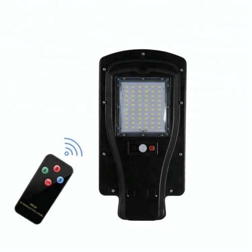 30W LED Solar Street Light + Remote, PIR Motion Sensor, Waterproof, Night Sensor & Eco-friendly