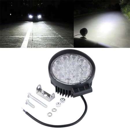 BRAND NEW !!!   42W LED Work / Spot Light - Brackets Included!
