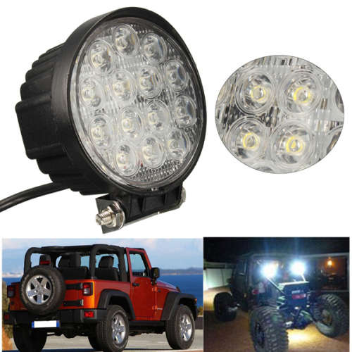 BRAND NEW !!!   42W LED Work / Spot Light - Brackets Included!