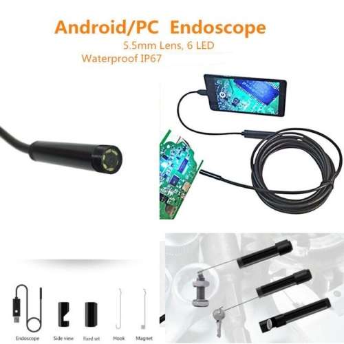 Just Arrived!!! 5.5mm Waterproof Android Endoscope / Inspection Camera