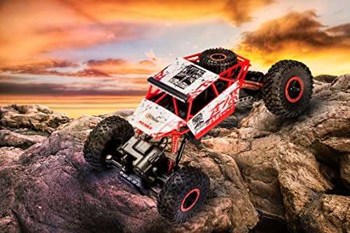 MONSTER ROCK THROUGH RALLY CAR - 4 Wheel Drive - 1:18 Scale - Electric - Anti collision Structure