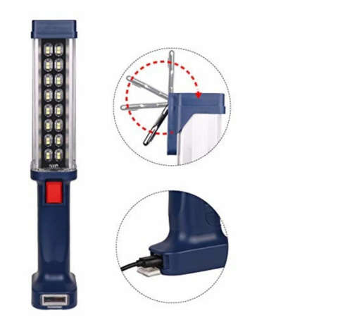 Brand New!!! 700 Lumen - 20w Heavy Duty Work Light With Built-In Power Bank and 1 1/4" Strong Magnet