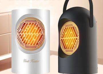 Keep Warm This Winter with the New Elegant Portable Table Unit Heater - White