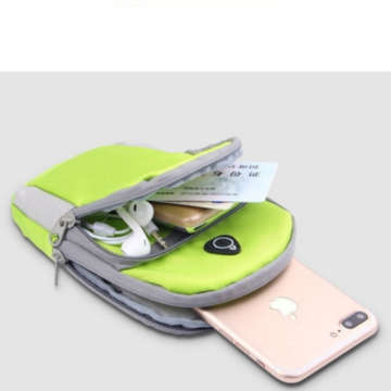 Sports Double Zipper Arm Pouch / Bag - Superb Quality!