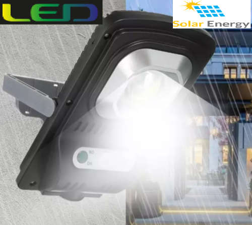 JX-116 Waterproof Solar Powered Motion Sensor Wall Light with 120° Wide Angle - New Generation!