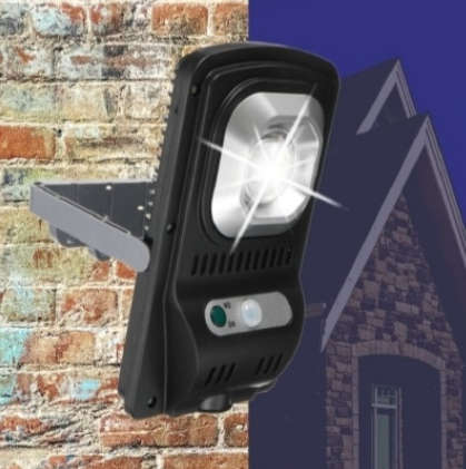 JX-116 Waterproof Solar Powered Motion Sensor Wall Light with 120° Wide Angle - New Generation!