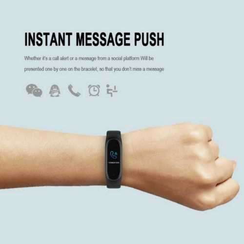 M4 Smart Bracelet / Fitness Tracker  (Heart Rate - Blood Pressure - Motion - Calories - Distance)