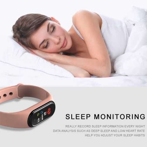 M4 Smart Bracelet / Fitness Tracker  (Heart Rate - Blood Pressure - Motion - Calories - Distance)