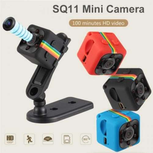 SQ11 MINI CAMERA HD CAMCORDER - SPORTS MINI DV - VIDEO RECORDER - CAMERA 1080P - NIGHT VISION