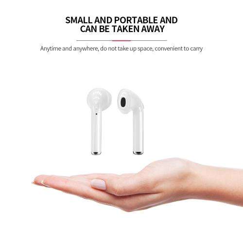 i7 Mini TWS True Wireless Earbuds - Bluetooth 5.0 - Stereo - Charging Case