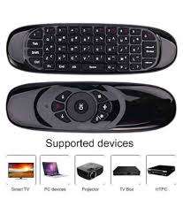 2.4GHz Wireless AIR MOUSE with Gyroscope - QWERTY Keyboard - Remote Control