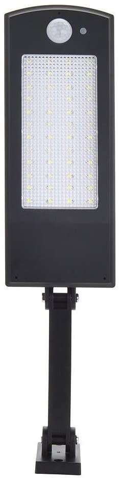 80 LED Waterproof Solar Powered Motion Sensor Wall Light with 120° Detection Angle - 900 Lumen