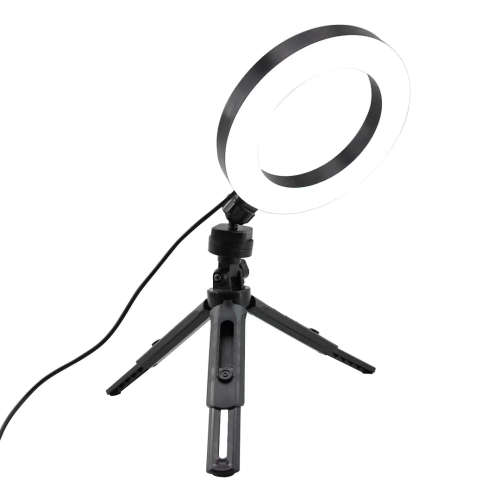 6" Mini Tripod Ring/Fill Light - K315 - LED Wick - Intelligent Control - 8 Level Brightness Control