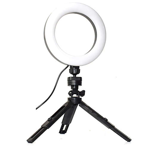 6" Mini Tripod Ring/Fill Light - K315 - LED Wick - Intelligent Control - 8 Level Brightness Control