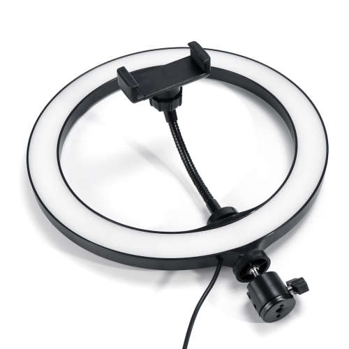 10" Ring/Fill Light With Phone Clip - 26cm - Intelligent Control - 3 Color Modes