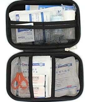 Camouflaged Hard Shell First Aid Emergency Case Kit for Family Travel - Absolute Necessity!