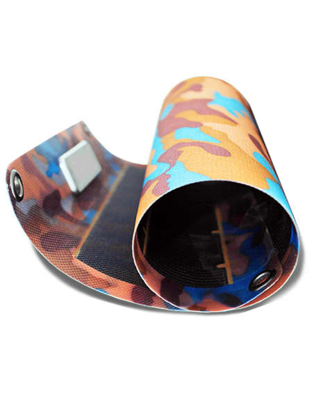 New Technology - High Efficiency 18w Flexible Film Solar Panel / Charger - Quick Charge Technology