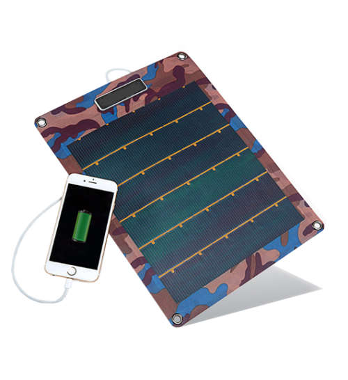New Technology - High Efficiency 18w Flexible Film Solar Panel / Charger - Quick Charge Technology