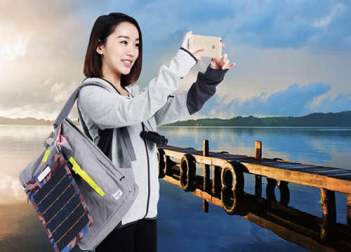 New Technology - High Efficiency 18w Flexible Film Solar Panel / Charger - Quick Charge Technology