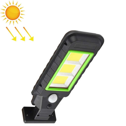120 COB Waterproof Solar Induction Wall/Street Light with Remote Control - 120° Wide Angle -GT-8011D
