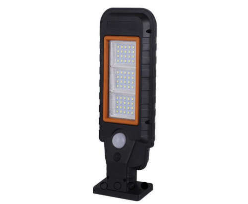60 LED Waterproof Solar Induction Wall/Street Light with Remote Control - 120° Wide Angle -GT-8011A