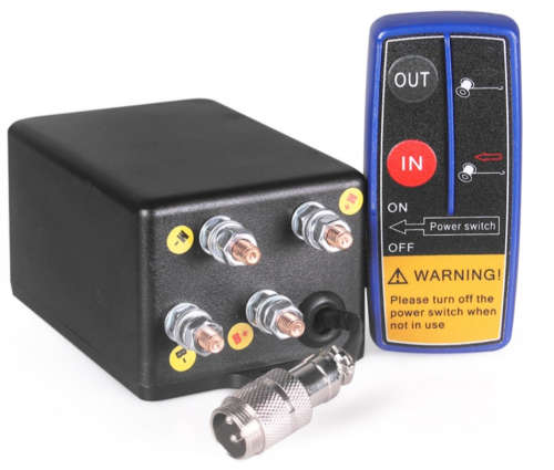 12V 4500lb (2040kg) Electric Winch for All Terrain and Utility Vehicles - Tools That Mean Business!