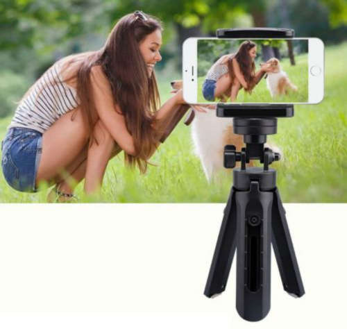 Mini Multi Function Foldable Tripod for Cellphone / Camera - 360 Degree Rotation