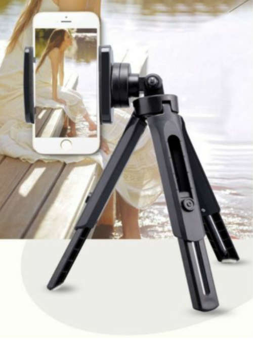 Mini Multi Function Foldable Tripod for Cellphone / Camera - 360 Degree Rotation