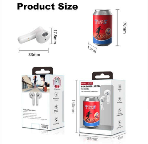 H35T - Creative Pop Can - True Wireless Stereo Bluetooth 5.0 Earphones - HIFI Sound Quality