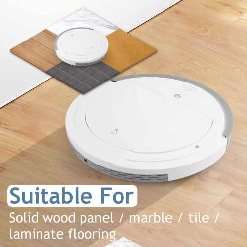 5-in-1 USB Automatic Intelligent Robot Vacuum Cleaner - Spray - Disinfection - Violet Light