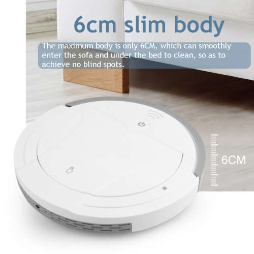 5-in-1 USB Automatic Intelligent Robot Vacuum Cleaner - Spray - Disinfection - Violet Light