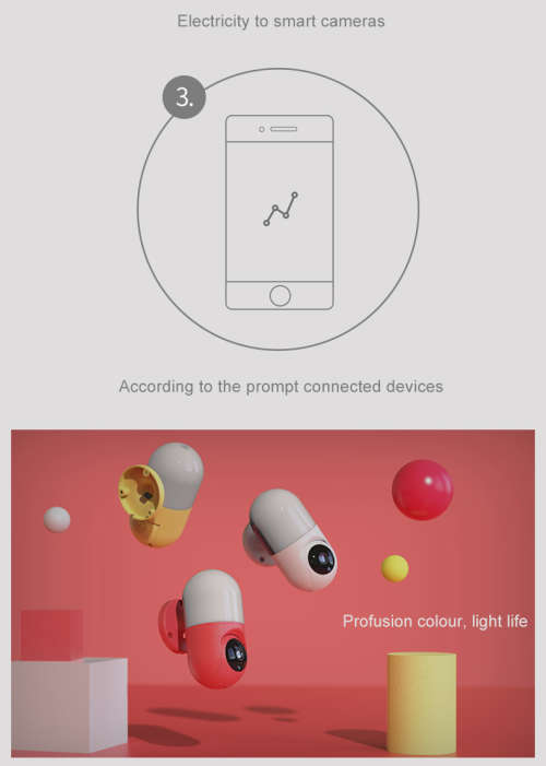 HD Outdoor Surveillance Camera with Light - Wi-Fi - IR Night Vision - Motion Detect - 2 Way Audio