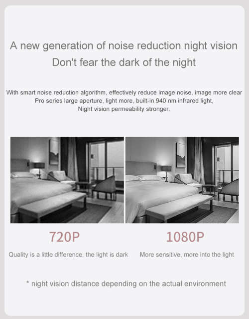 HD Outdoor Surveillance Camera with Light - Wi-Fi - IR Night Vision - Motion Detect - 2 Way Audio