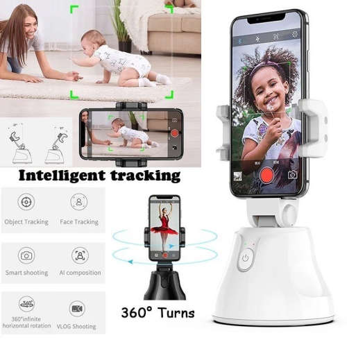 APAI Genie 360° Rotational Smart Personal ROBOT Cameraman - Object Tracking - Tripod Compatible