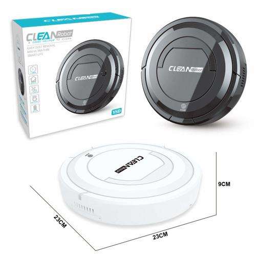 Smart Automatic Robot Vacuum Cleaning - Automatic Steering - Rechargeable - Fingerprint Switch