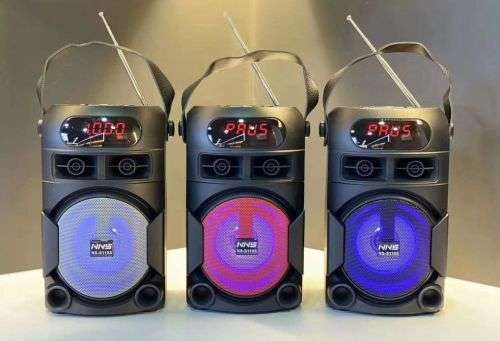 NS-S119S Solar Powered Wireless Bluetooth Speaker - USB - TWS Function - Solar Panel