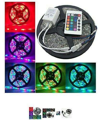 FESTIVE SEASON ARRIVAL - RGB Colour Changing LED Strip Lights With Remote