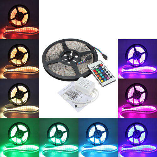 FESTIVE SEASON ARRIVAL - RGB Colour Changing LED Strip Lights With Remote