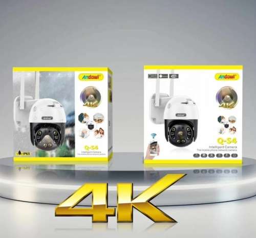 4K Outdoor Surveillance Camera - Wi-Fi - IR Night Vision - Water Resistant - 2 Way Audio - 4K