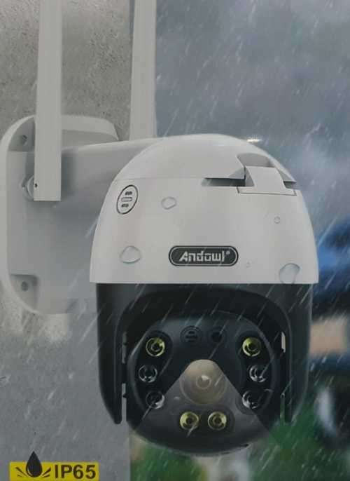 4K Outdoor Surveillance Camera - Wi-Fi - IR Night Vision - Water Resistant - 2 Way Audio - 4K