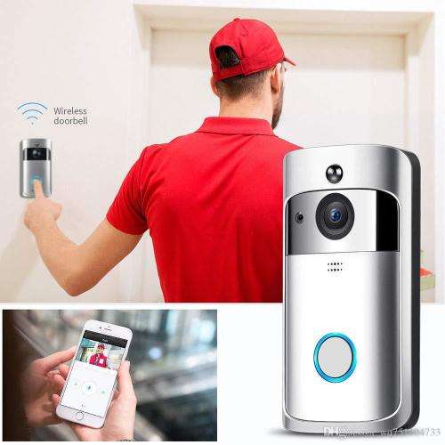 Wireless Wifi Doorbell Camera : Let You Answer The Door No Matter Where You Are!