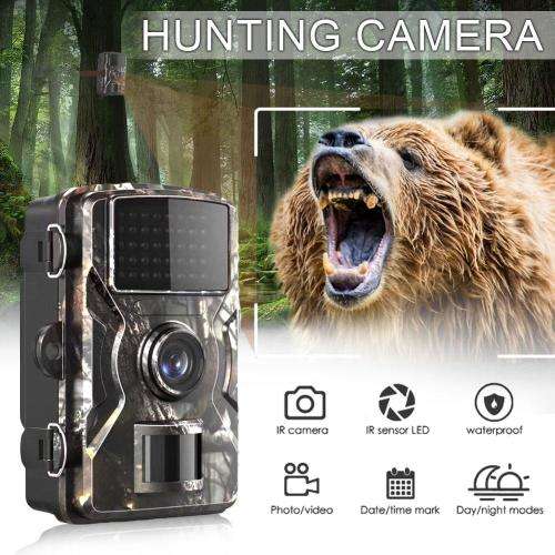 12MP Waterproof Game Trail Hunting Camera - IR Night Vision - HD Video Function