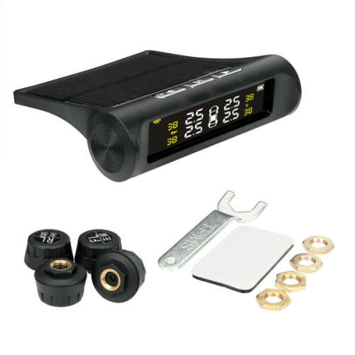 New Solar Powered Tyre Pressure Monitoring System - Color Digital Display